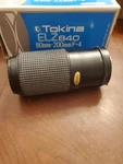 Tokina ELZ840 80-200MM F-4 Nikon. Fixed Price $400.00.