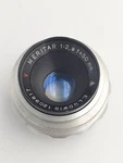 E.ludwig Meritar 50MM F2.9 Red V Lens In Exakta Mount Made Germany.. Fixed Price $54.31.