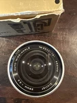 Vintage Vivitar 28MM 1:2.5 Auto Wide-angle 62MM Camera Lens Black No. 22401781. Fixed Price $80.00.