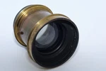 Dallmeyer No. Stigmatic 14 1/2" F6 Series Ii Brass Barrel Lens. Cover 8X10". Fixed Price $525.00.