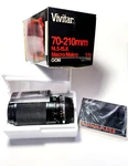 Vivitar 70-210MM F4.5-5.6 Lens For Olympus Om Mount New Old Stock In Box. Fixed Price $69.95.
