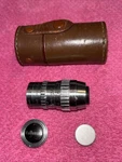 Wollensak Raptar 1/2" 38MM F/2.5 Cine Telephoto W/case & Caps. Fixed Price $25.00.