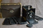 Vintage Turist Tourist Ussr Strut-folding Camera NO.20789 Gomz Industar. Fixed Price $175.00.