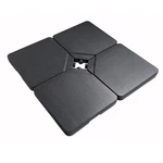 Helios&hestia 4 Pcs Heavy Duty Water Sand Fillable Patio Umbrella Base St.... Fixed Price $134.25.