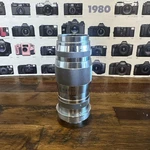 Vntg Canon 100MM F4 Serenar Lens NO.46732 Silver Rare Very Good Condition.. Fixed Price $99.00.