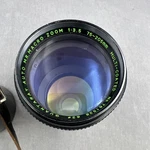 Quantaray M.r. Macro Auto Zoom Black 1:3.5 75-205MM Camera Lens Case Japan Read. Fixed Price $17.99.
