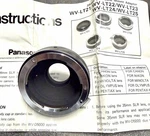 Panasonic WV-LT22 Lens Adapter Nikon F To C-mount Vintage Pro Video Gear. Fixed Price $19.99.
