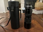 Soligor Vtg, 100-300MM F5 Zoom Lens: Uv, Minolta Mount, Case, Japan, Excellent. Fixed Price $50.00.