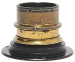E. Krauss Paris Zeiss Lentille Anastigmat 12.5/224MM And 285MM Brass Lens. Fixed Price $575.44.