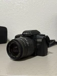 Minolta Maxxum 70 Film Camera With Quantaray 28-90MM Lens Tested Working. Fixed Price $45.00.