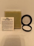 Nikon 5T 62MM Close-up Attachment Lens / Filter Case. Fixed Price $49.99.