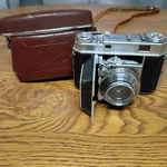 Kodak Retina Iia 35MM Film Camera With Heligon 50MM F2 Lens + Case. Fixed Price $99.99.