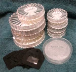 Lot Of 9 Tiffen + 1 Quantaray Lens Cases 7 Black Envelopes With Window. Fixed Price $19.00.