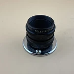 Cosmicar Television Tv Lens 25MM 1:1.8 No. 69946 Black Made Japan Vintage. Fixed Price $10.00.