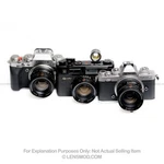 Yashica Electro 35 Gtn Yashinon 45MM F1.7 Modified Lens For Fuji X & Nikon Z. Fixed Price $239.00.
