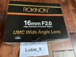 Rokinon 16M-C 16MM F/2.0 Aspherical Wide Angle Lens For Canon Ef Cameras New. Fixed Price $278.88.