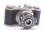 Wirgin Edinex 35MM Film Nickel Plated Camera Ludwig Victar 50MM 4.5 Lens Feet. Fixed Price $152.89.
