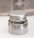 Leica Ernst Leitz Wetzlar Summitar 5CM F/2 M39 Screw Mount 10-BLADE. Fixed Price $350.00.