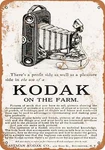 Metal Sign - 1912 Kodak Cameras Vintage Look Reproduction. Fixed Price $19.95.