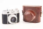 Dejur D-1 35MM Film Viewfinder Camera Steble-kata 50MM F/2.8 Lens & Case V26. Fixed Price $73.49.