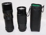 Vintage Quantaray And Takumar Telephoto Lenses 80-220. Fixed Price $29.47.