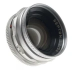 Chrome Voigtlander Slr Septon 1:2/50MM Vintage Camera Lens F=50MM Silver Clean. Fixed Price $449.00.