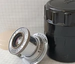 (industar 10) Lens M39 For Leica Mount Zorki Fed,box,excellent. Fixed Price $59.00.