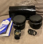Ansco 46MM Auxiliary Lens Set Tele Wide + Angle For Any Rangefinder Camera. Fixed Price $19.98.