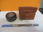 Polaroid Mounted Lens Close Up With Original Case Pictured &7B-B-186. Fixed Price $139.00.