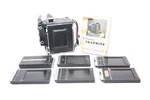 Graflex Speed Graphic 2X3 Camera With 101MM F/4.5 Optar Lens. Fixed Price $249.99.