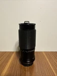 Tou Five Star Mc Camera Lens Auto Macro Zoom 75-200MM 1:4.5 With Caps. Fixed Price $15.00.