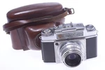 Agfa Ambi Silette 35MM Camera Color-solinar 50MM 2.8 Lens W/ Case. Fixed Price $84.70.