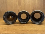 *3 Lens Set: Almost Mint* Pentax Smc Takumar 55MM F/1.8 28MM F/3.5 135MM. Fixed Price $193.79.